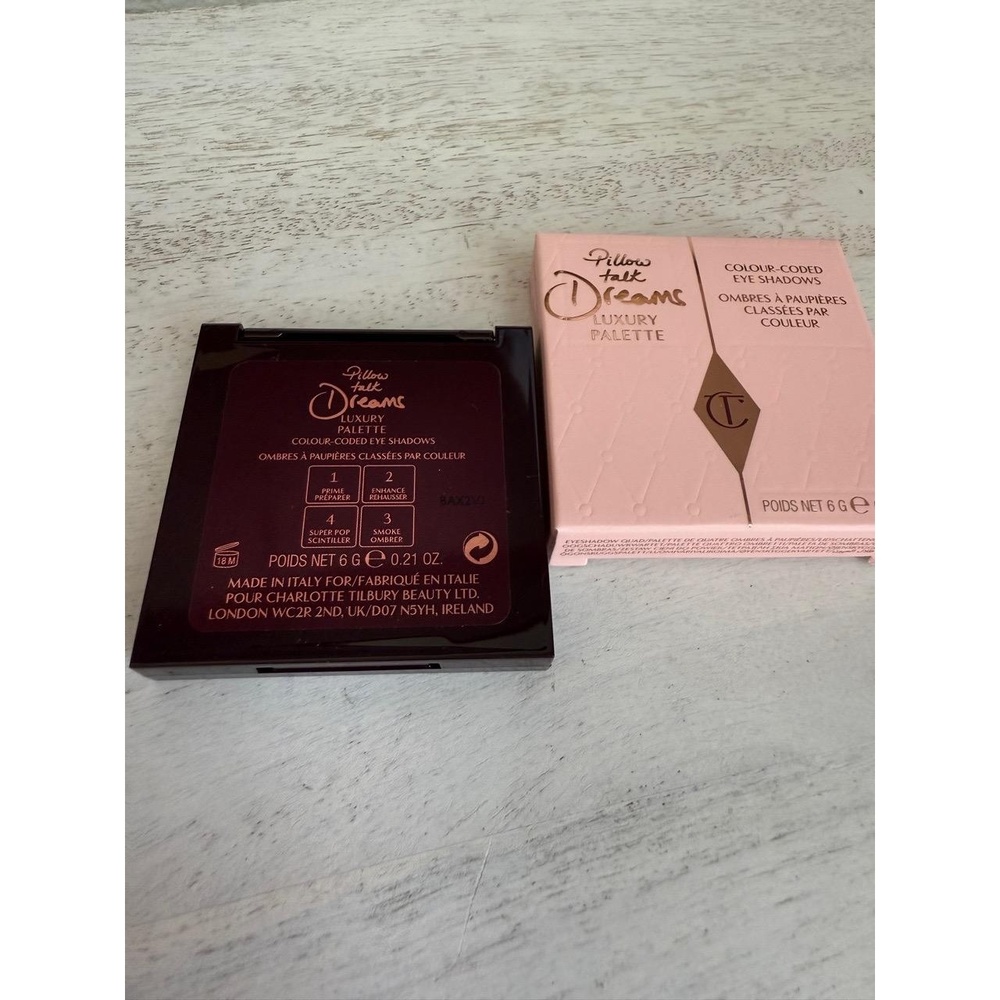 NIB Charlotte Tilbury Luxury Eyeshadow Pillow Talk Dreams - Picture 6 of 7